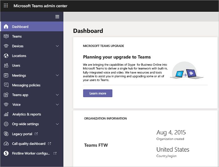 How to Access Microsoft Teams Admin Center