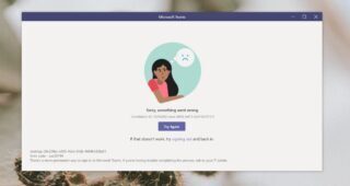 Microsoft Teams Something Went Wrong