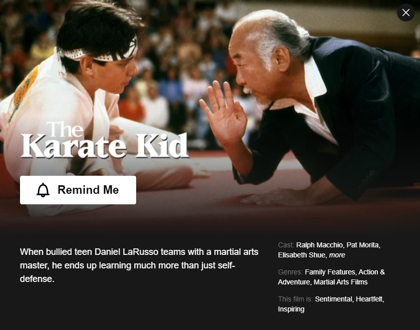 karate kid 1984 full movie stream