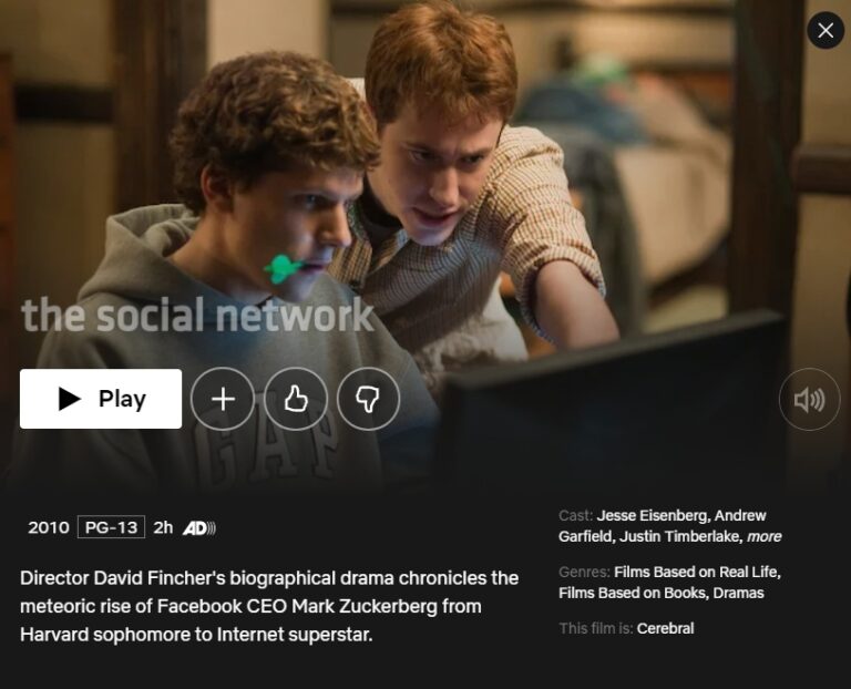 How to Watch The Social Network on Netflix Anywhere in the World