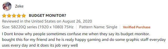 best console gaming monitor