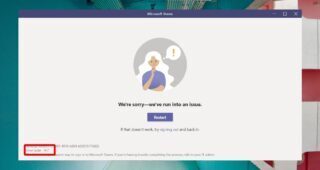 error code 4c7 Microsoft Teams