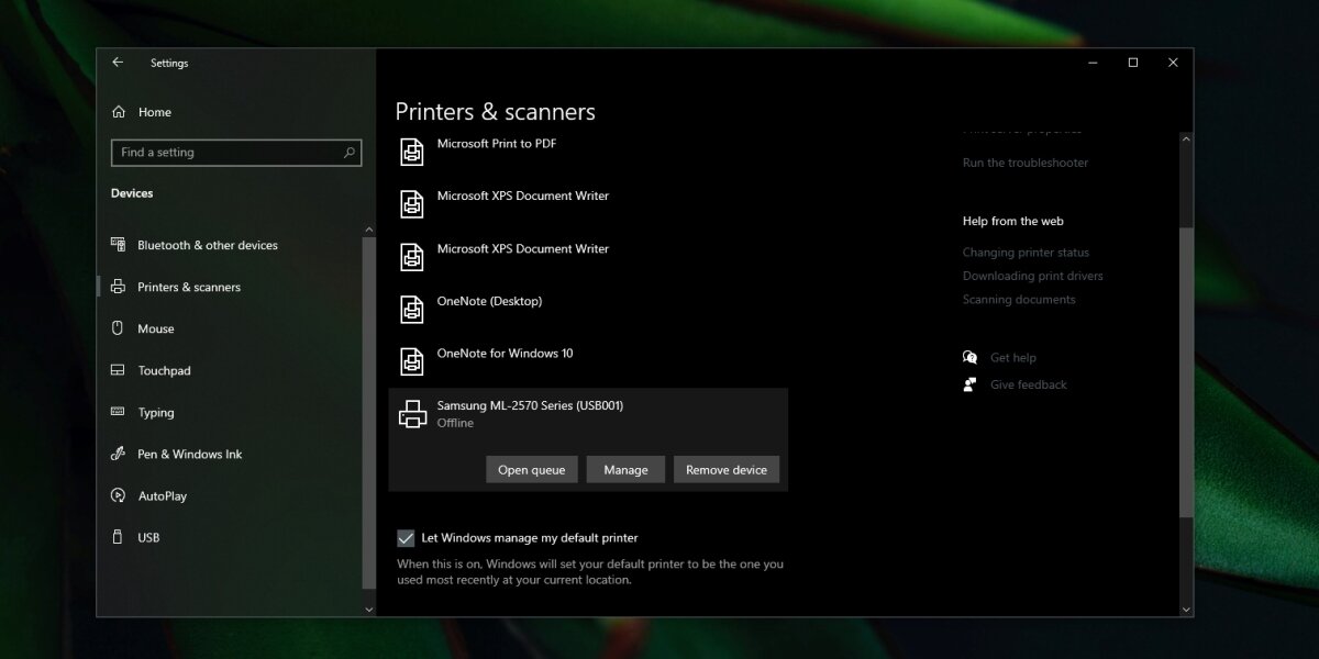 How to install a printer on Windows 10