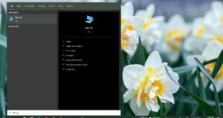 Windows search accent color dark theme
