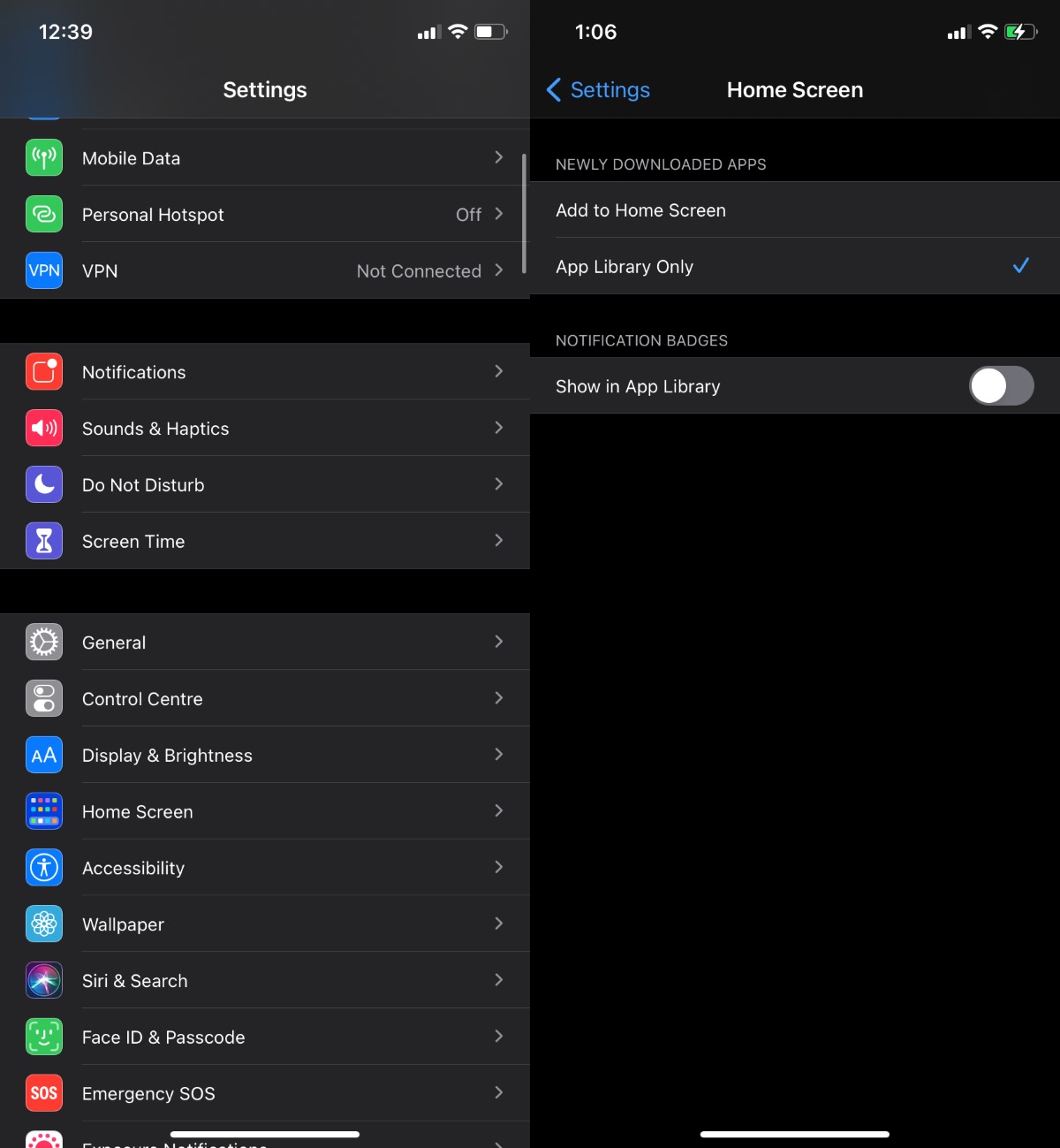 How to move apps to the Home screen and App library on iPhone
