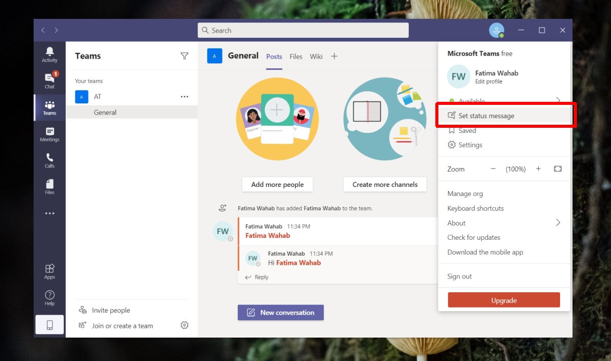 How To Set Out Of Office In Teams Full Guide AddictiveTips 2023