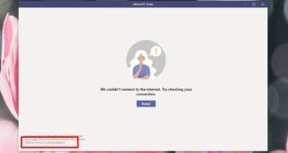 failed to connect to settings endpoint