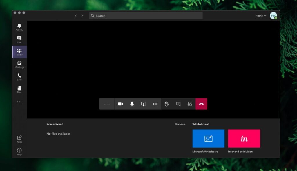 macos teams screen sharing not working