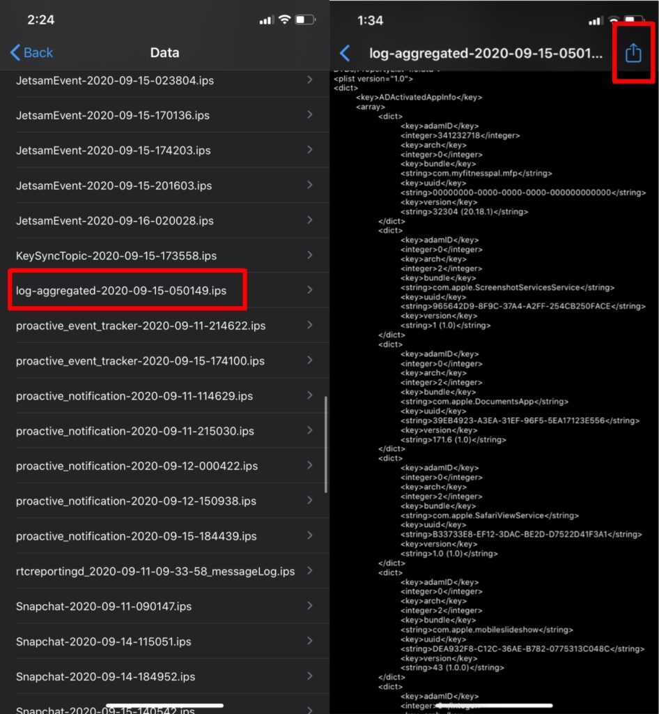 How to find battery cycle count on iPhone
