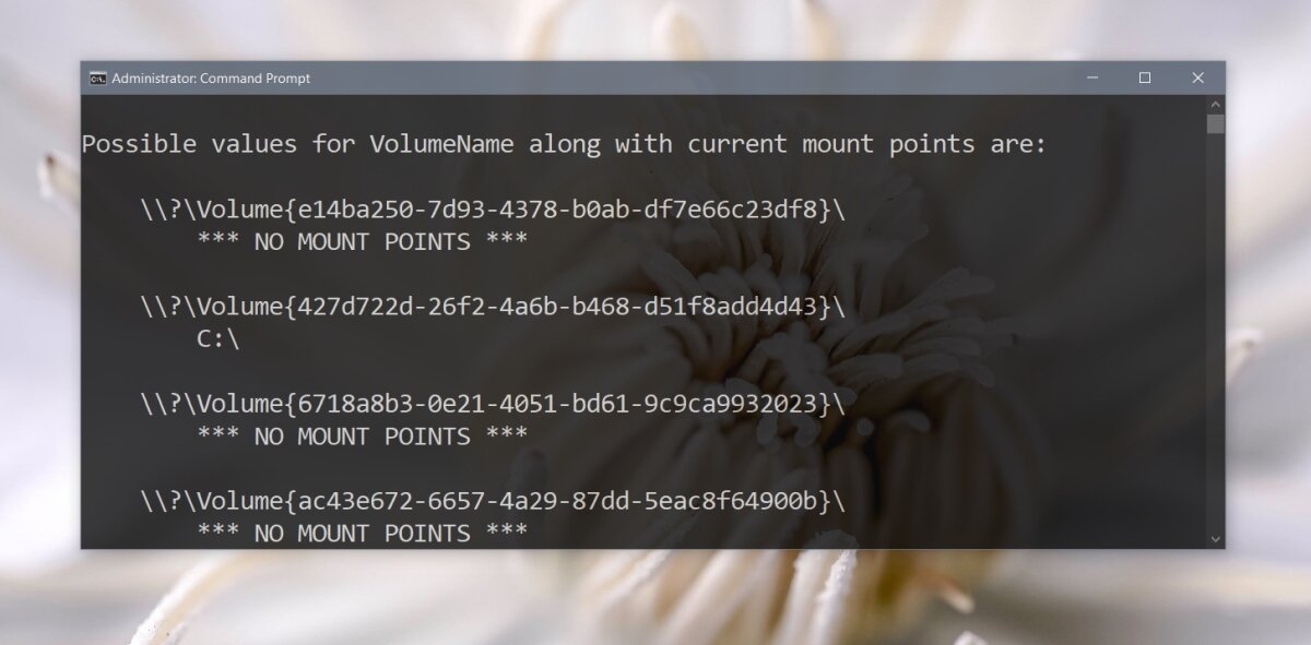 How to access the recovery and boot partition in Windows 10