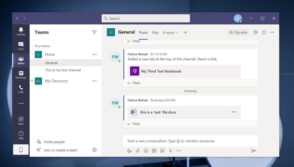 microsoft teams on browser vs app