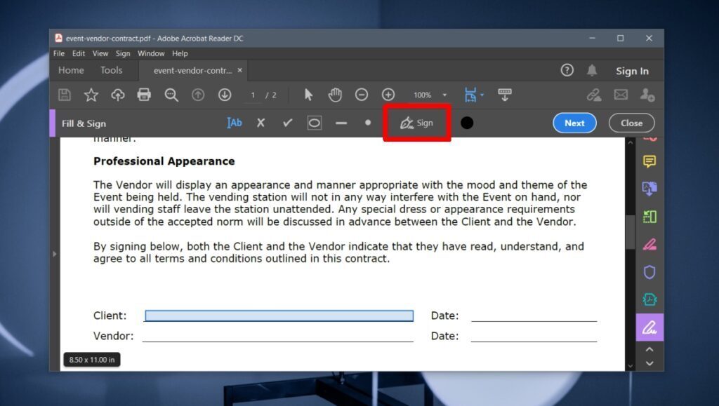 How to sign a PDF on Windows 10 [Free solution]