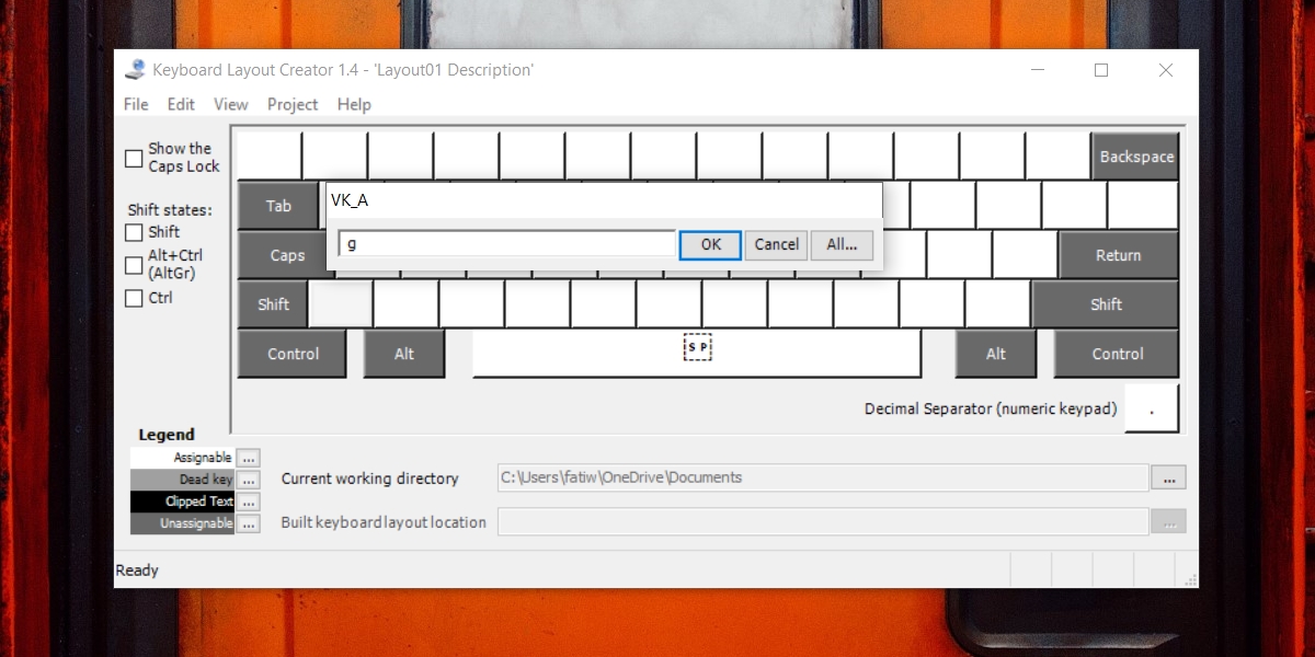 how to install custom keyboard layout windows 10