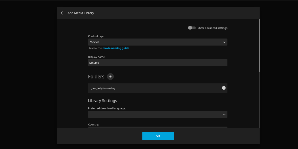 How to set up the Jellyfin media server on Linux