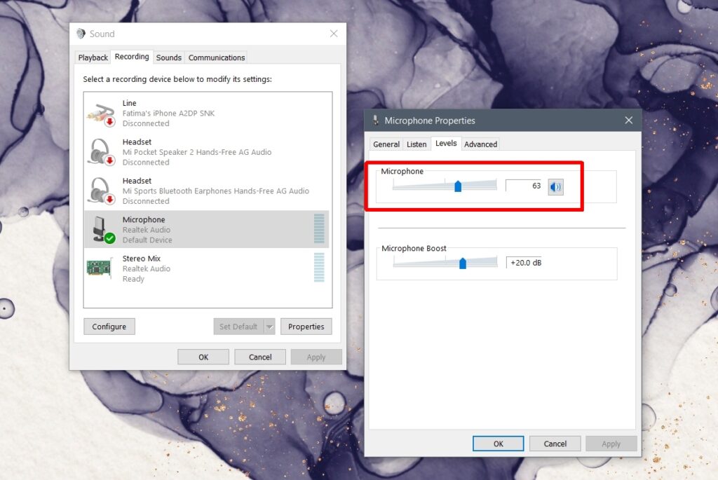 How to fix a mic that's too quiet on Windows 10