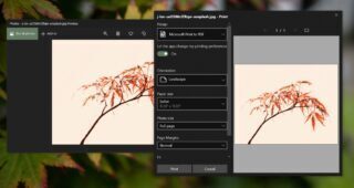 Microsoft Photos crashes when printing