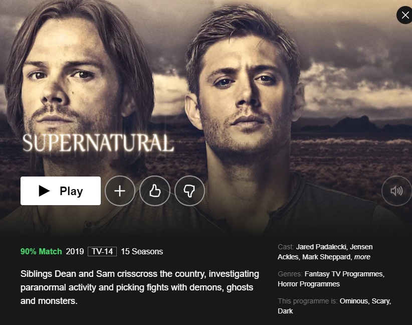 Watch Supernatural