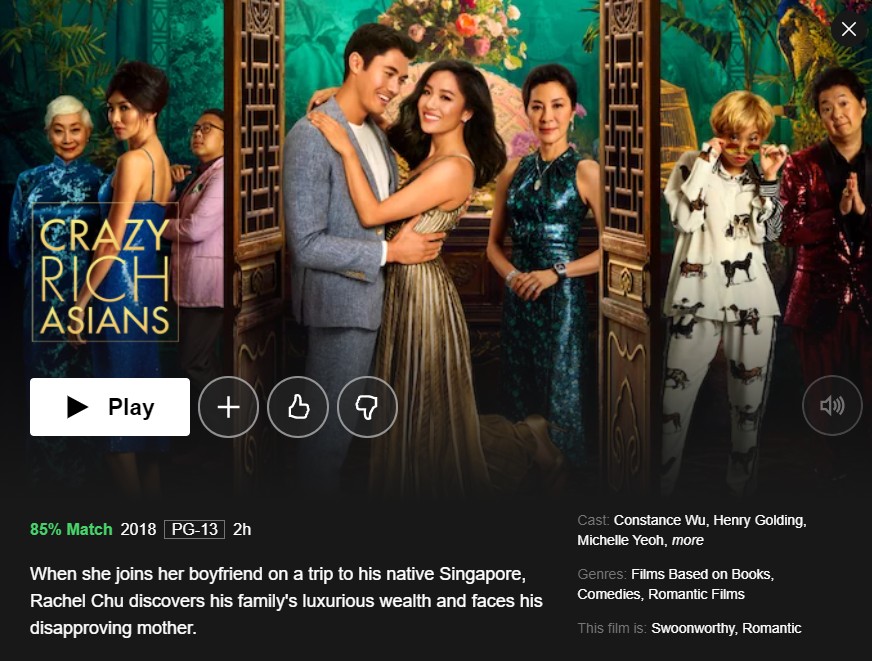Movie crazy rich asian streaming store