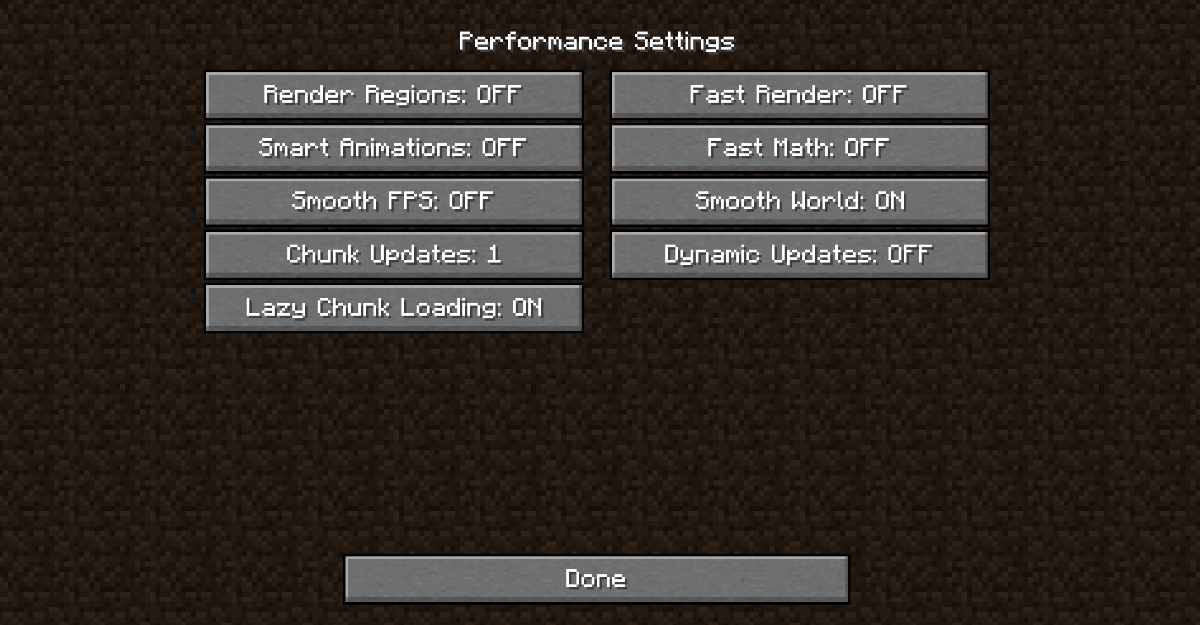 how to make minecraft run faster with mods