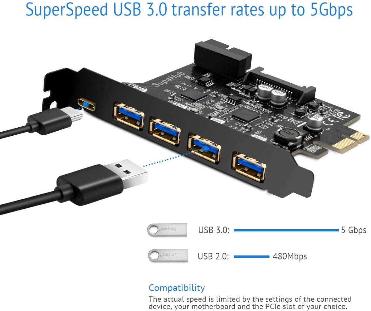 5 Best PCIe USB 3 Expansion Cards for Linux Buying Guide 2022