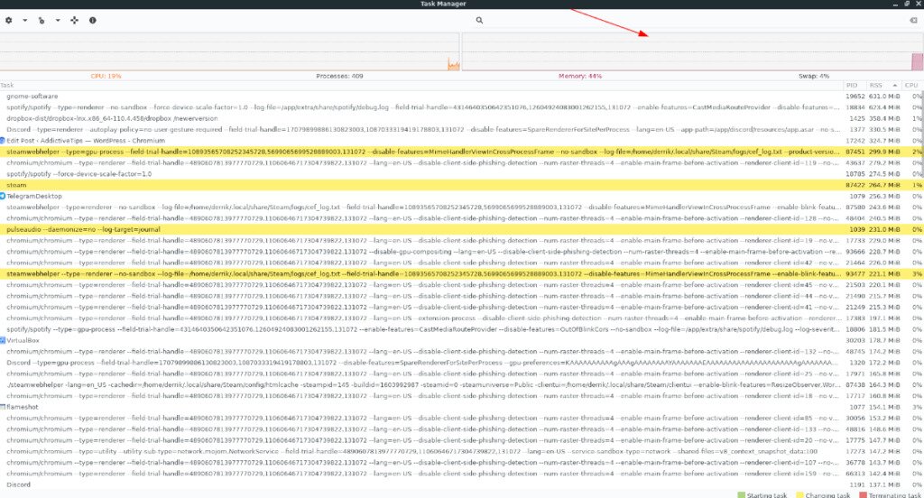 how to free up ram space in linux