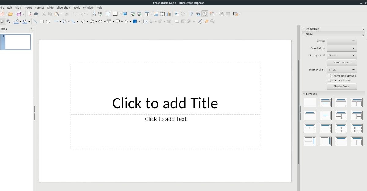 How to open Microsoft Powerpoint files in Libre Office