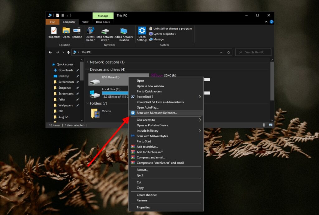 How to fix Please insert a disk into USB drive on Windows 10