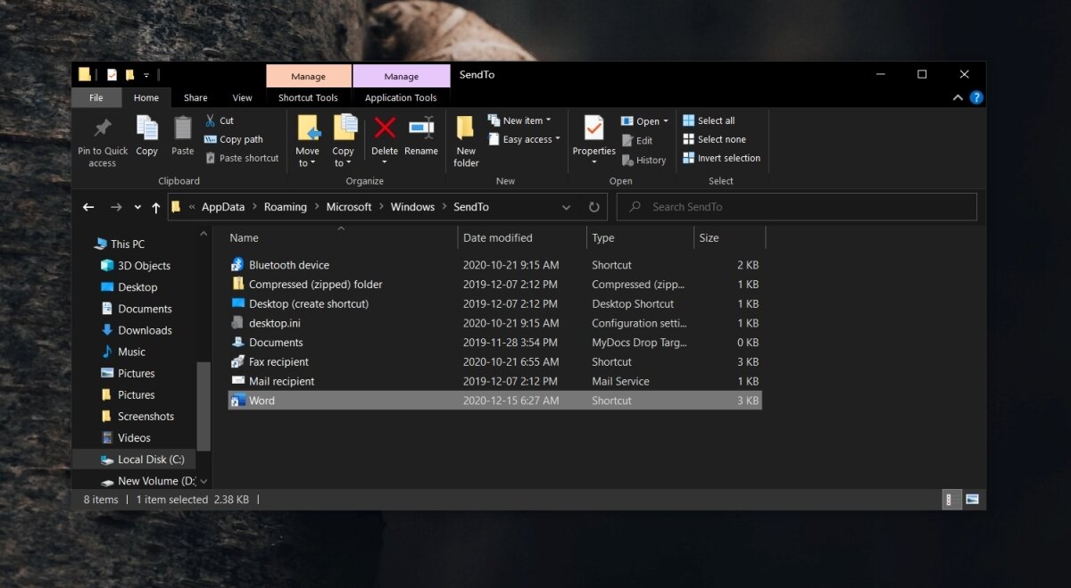 How to use Open With for multiple files on Windows 10