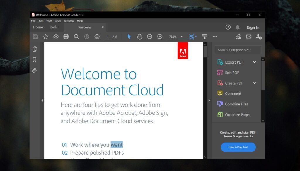 pdf file not printing in windows 10