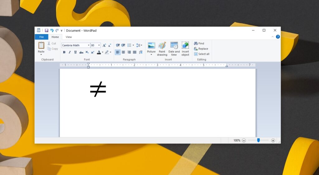 stackoverflow does not equal symbol