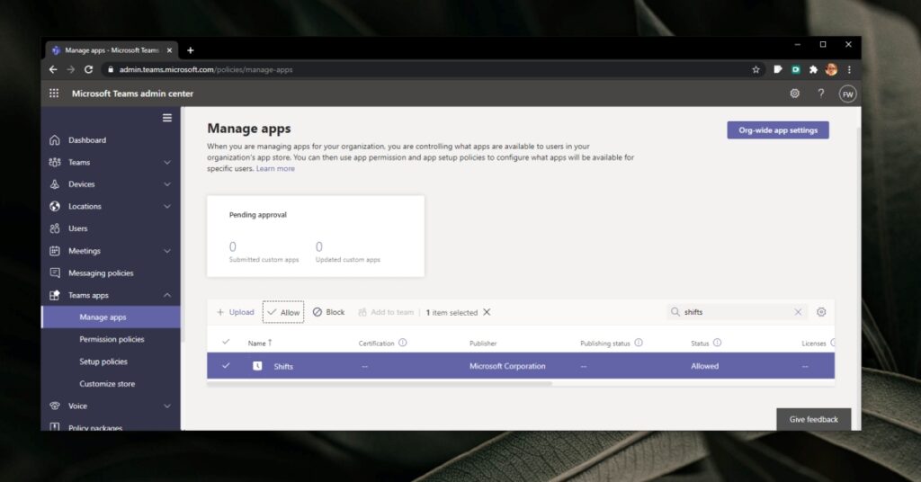 How to enable and use Microsoft Teams Shifts