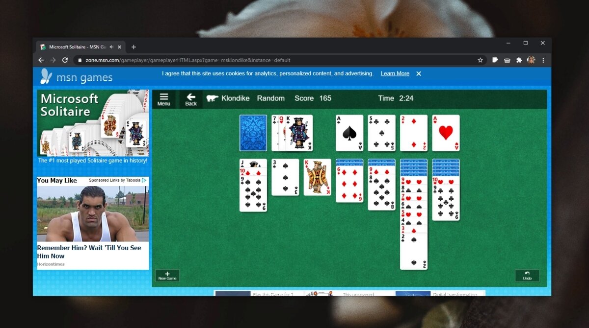 MSN Games - Microsoft Solitaire Collection