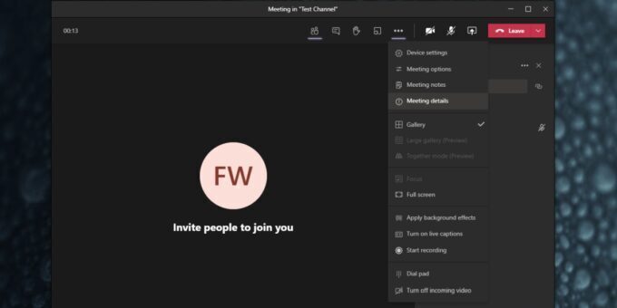 microsoft teams invite external users to meeting