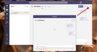 Microsoft Teams multiple windows