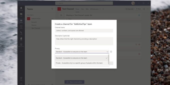 Microsoft Teams private channel