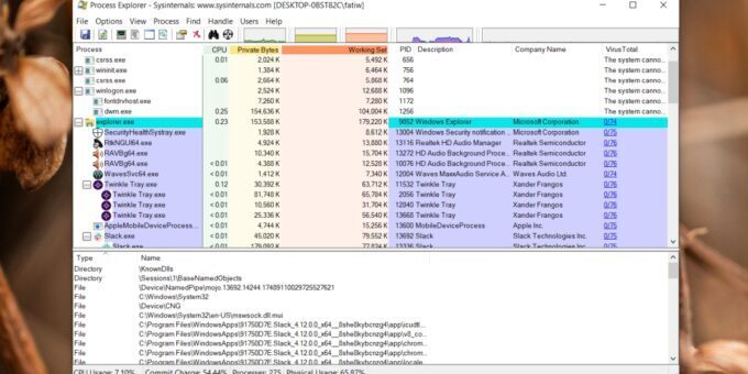 Process Explorer