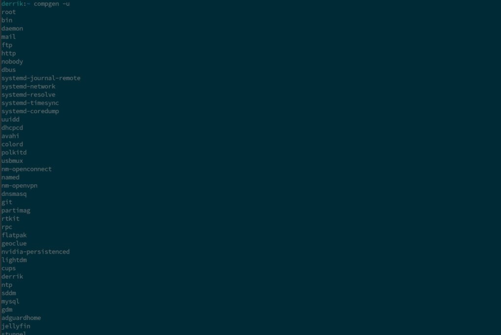 Linux List All Users