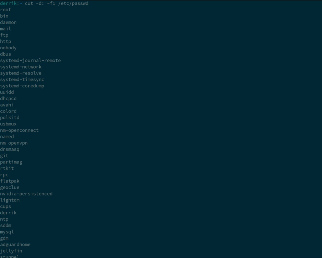 Linux: list all users [Guide]