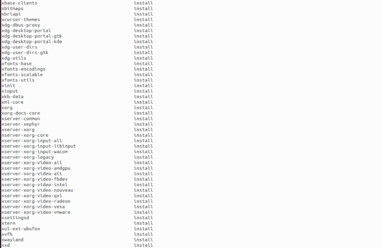 Ubuntu list installed packages guide 