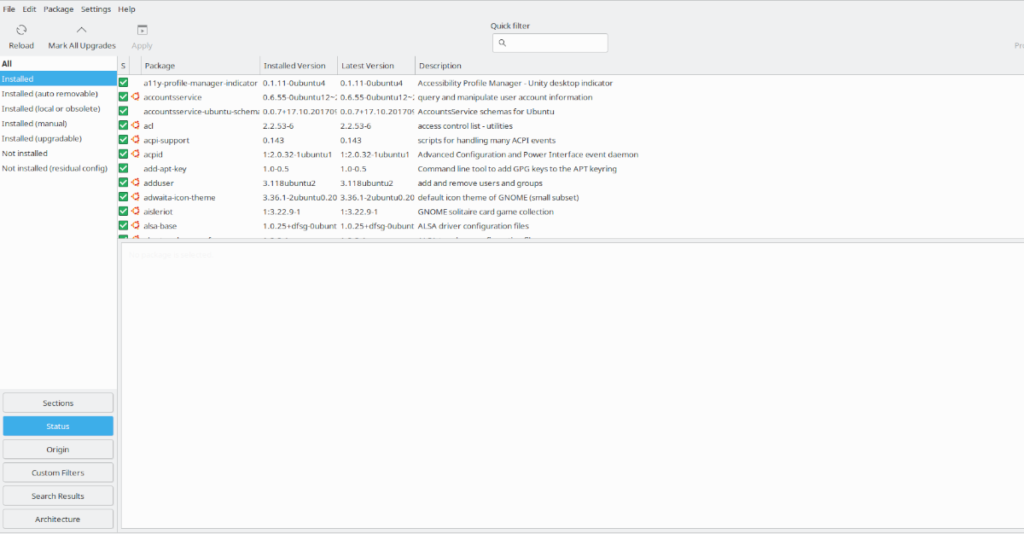 Ubuntu list installed packages guide 