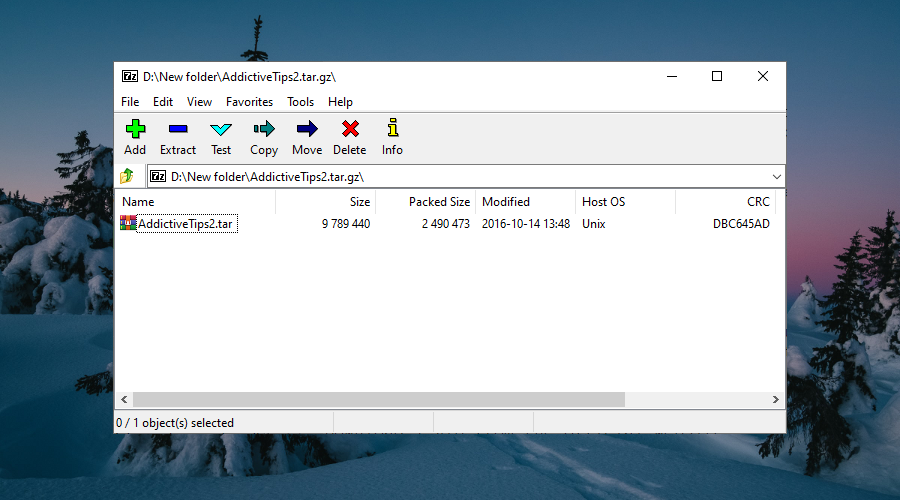 open gz download in Windows 7