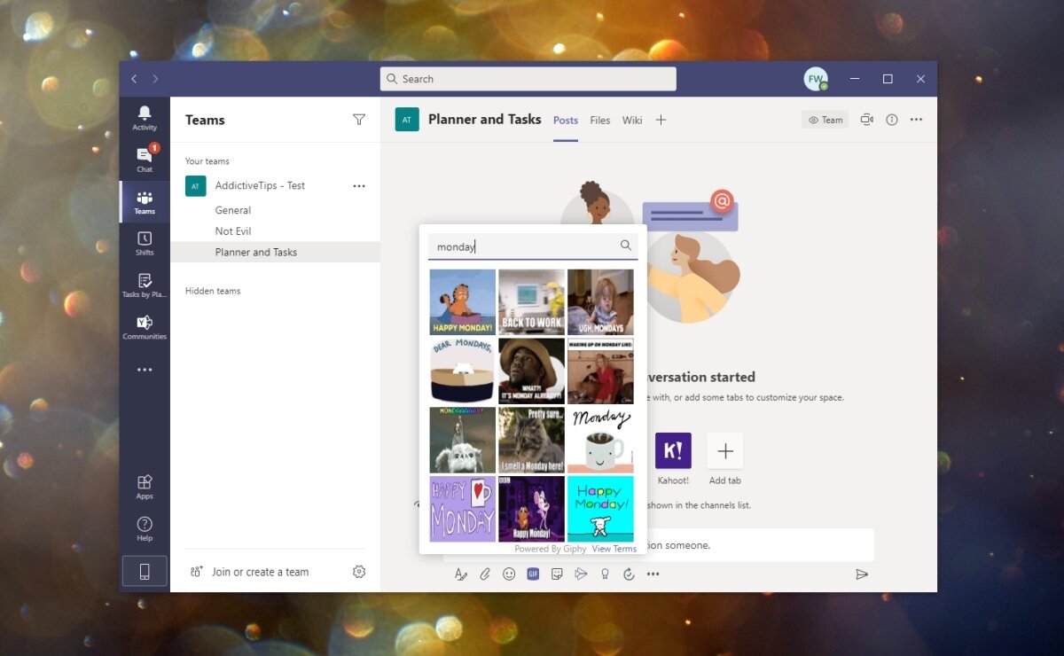 How to use Microsoft Teams emoji, reactions, and GIFs