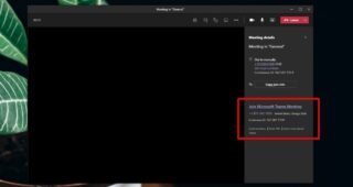 Microsoft Teams meeting invite
