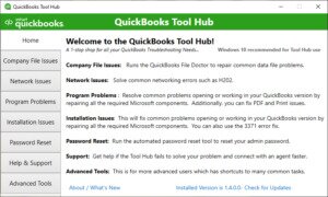 QuickBooks Tool Hub: Download, Install, How to Use