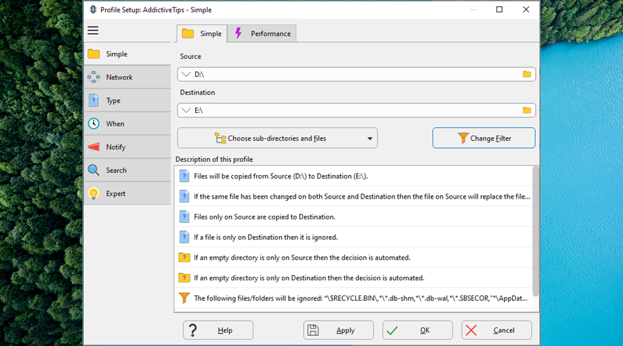 syncback free windows 10