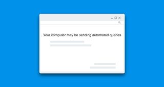 Your computer may be sending automated queries