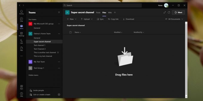 Microsoft Teams files