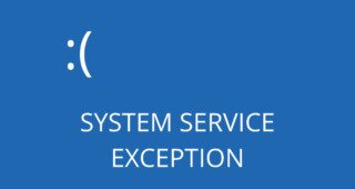 fix SYSTEM SERVICE EXCEPTION
