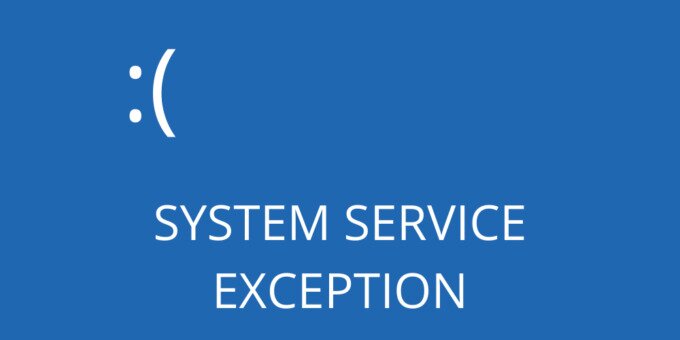 fix SYSTEM SERVICE EXCEPTION