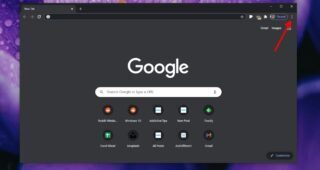 can’t find the Chrome menu button